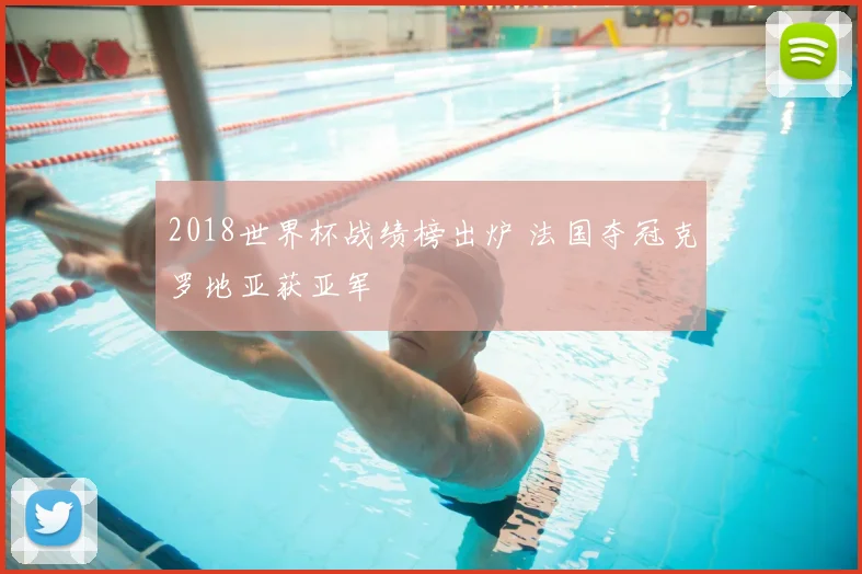 2018世界杯战绩榜出炉 法国夺冠克罗地亚获亚军
